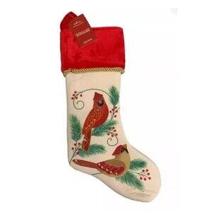 COPY - Cardinal Christmas Stocking